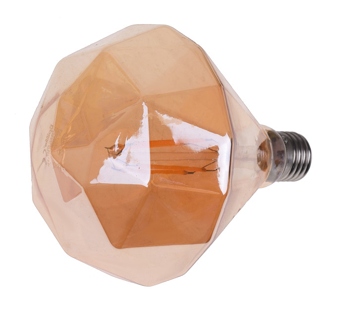 Лампа світлодіодна LED 8W E27 COG WW PZ125 Amber 220V