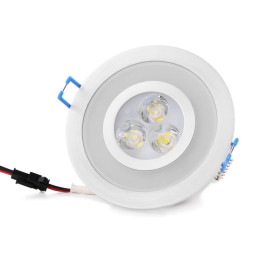 Світильник точковий LED-103A/3W+1,5W Red CW 38