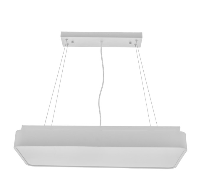 Светильник потолочный подвесной светодиодный для спальни WBL-07S/36W NW WH
