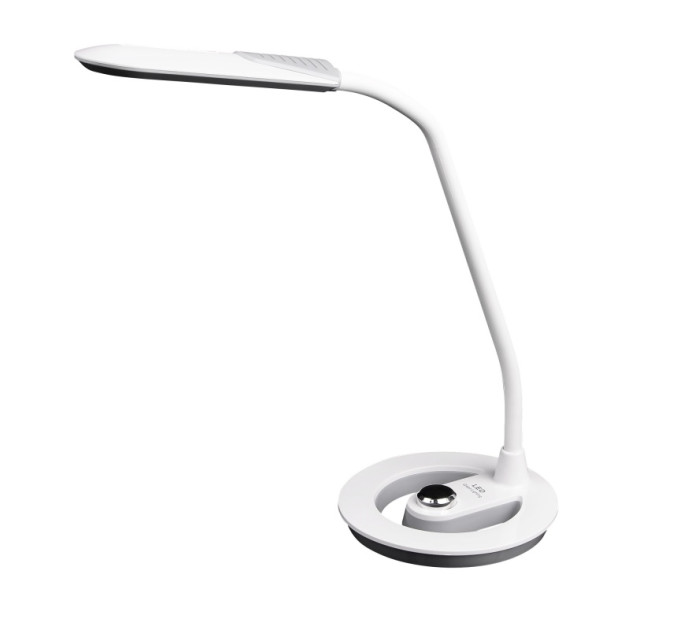Настільна лампа лед для офісу для школяра для манікюру для письмового столу гнучка сенсорна невелика ціна SL-62 6W WH