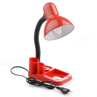 Настольная лампа на гибкой ножке офисная MTL-26 RED