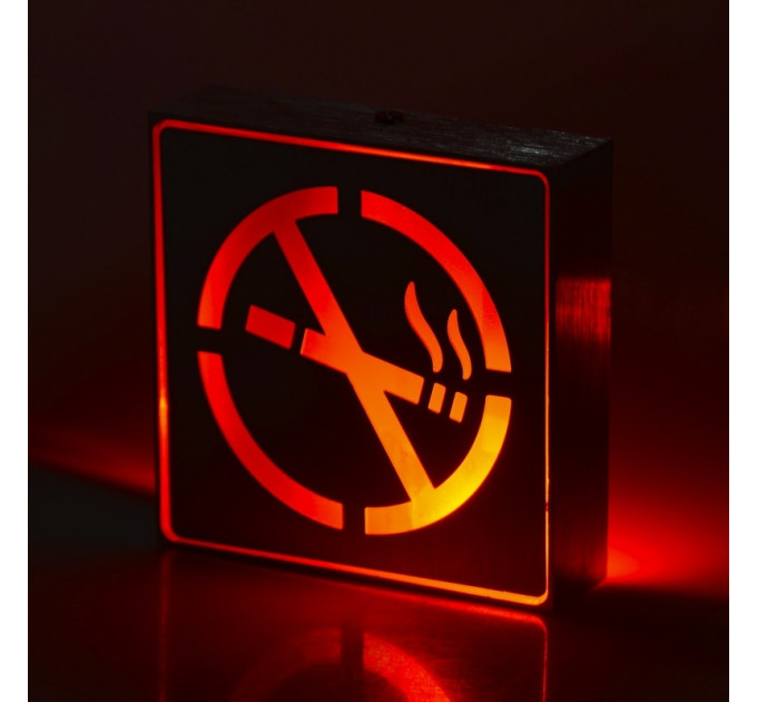 Світильник покажчик адміністративний ( аварійний ) LED-805/1W "No smoking"