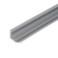 Профиль алюминиевый угловой для светодиодной ленты 2м BY-052