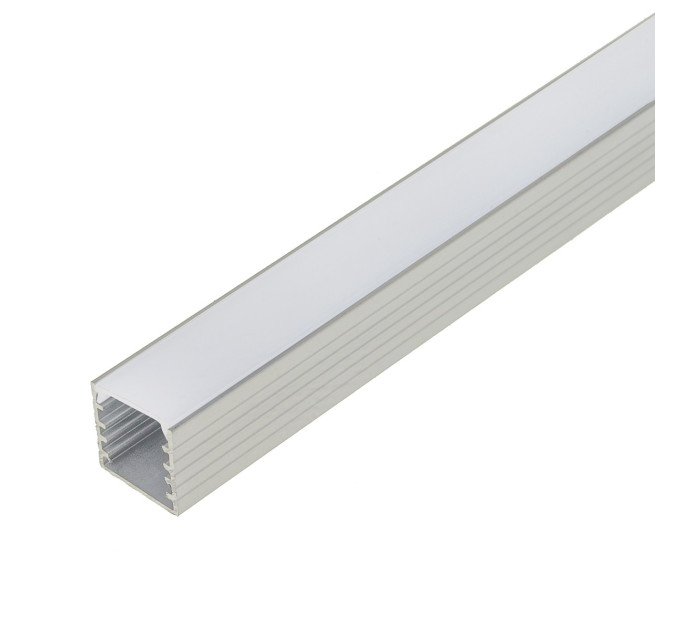 Профиль алюминиевый для светодиодной ленты 2м BY-055