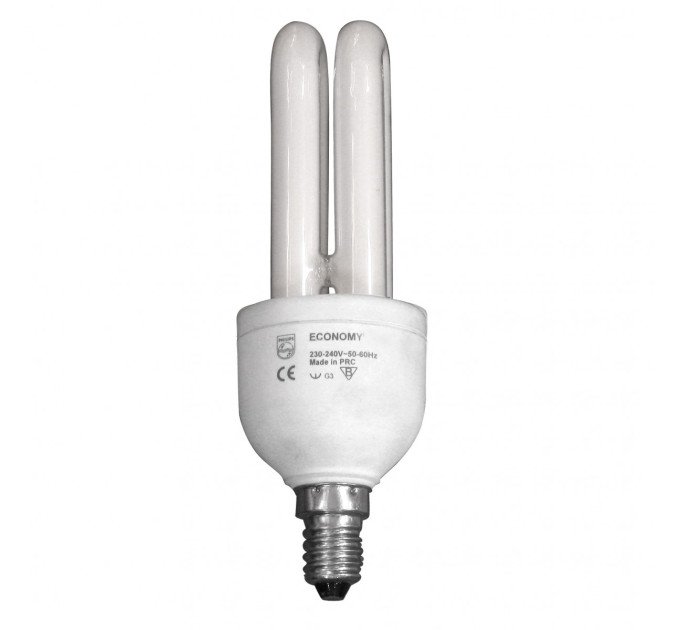 Лампа CFL 9W E14 Philips Economy 230V