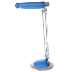 Настільна лампа на гнучкій ніжці офісна TP-004 BLUE