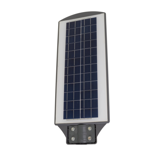 Світильник консольний із сонячною батареєю та датчиком руху на стовп LED IP54 HL-602/60W CW solar RM+MV