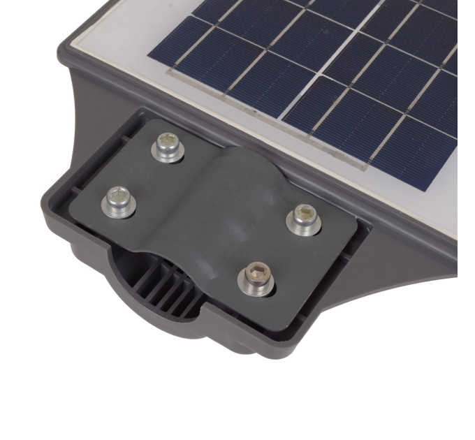 Світильник консольний із сонячною батареєю та датчиком руху на стовп LED IP54 HL-602/60W CW solar RM+MV