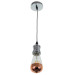 Люстра лофт підвісна для кухні E27 60W CH/Copper (HD-117S/1)