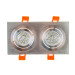 Світильник точковий поворотний HDL-DT 109/2 MR16 SL
