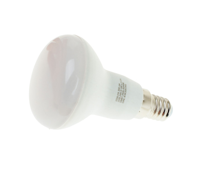 Лампа світлодіодна LED E14 5W CW R50-PA 220V