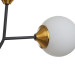 Люстра молекула стельова в зал E27 60W BK (BL-914C/9)