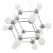 Люстра молекула подвесная E27 60W BK (BL-956S/14)