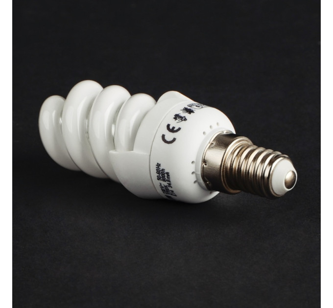Лампа энергосберегающая E14 PL-SP 8W/827 techno Br 220V