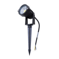 Грунтовый светильник LED 3W CW COB IP65 BK (AS-11)
