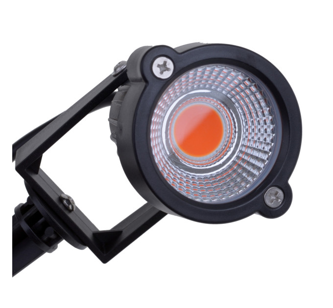 Грунтовый светильник LED 3W RED COB IP65 BK (AS-11)