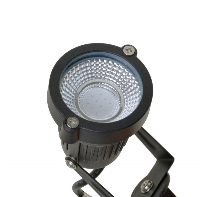 Грунтовый светильник LED 5W BLUE COB IP65 BK (AS-12)