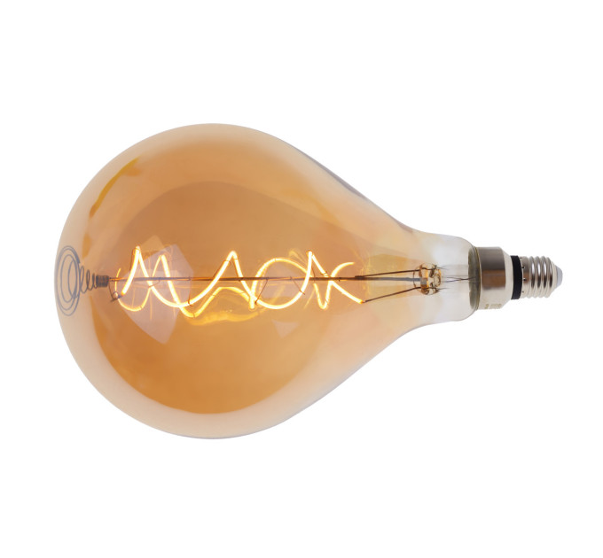 Лампа Едісона LED 4W E27 COG WW A165S Amber 220V