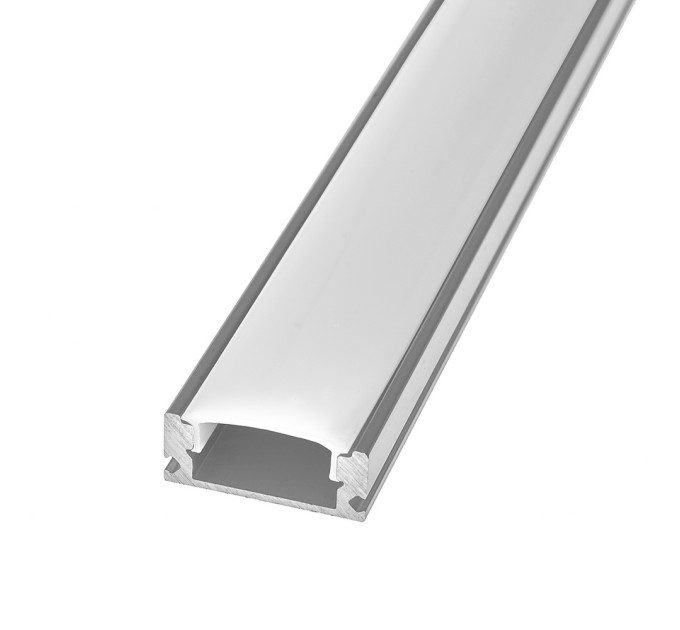 Профиль алюминиевый для светодиодной ленты 1м BY-042
