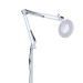 Підлогова лампа лупа для косметологів та манікюру LED 8W WH (SL-111F)