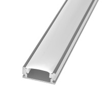 Профиль алюминиевый для светодиодной ленты 2м BY-042