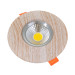 Точковий світильник LED HDL-M46 3W WW Light Wood