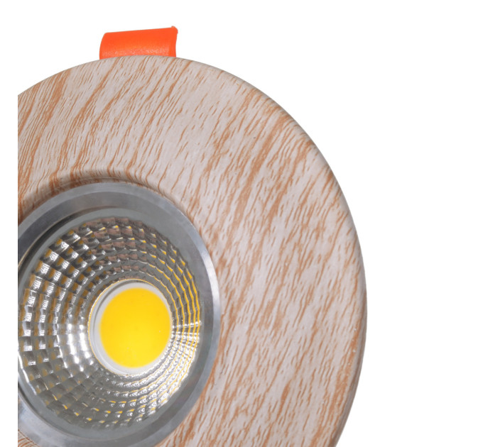 Точковий світильник LED HDL-M46 3W WW Light Wood