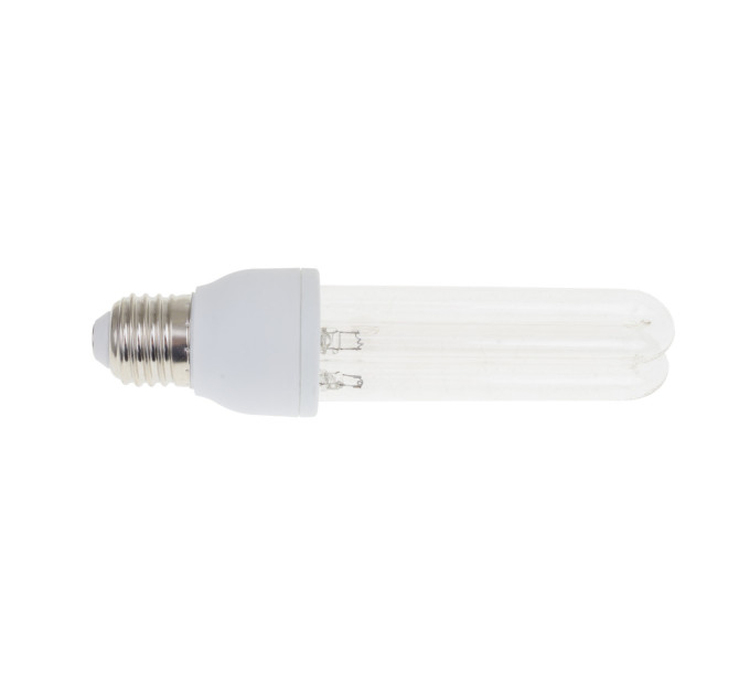 Лампа бактерицидна PL-Q Е27 15W UVC 220V