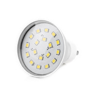 Лампа светодиодная LED 4.8W GU10 CW MR16 220V