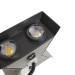 Подсветка фасадная LED 8W NW IP54 BK (AL-603/4)