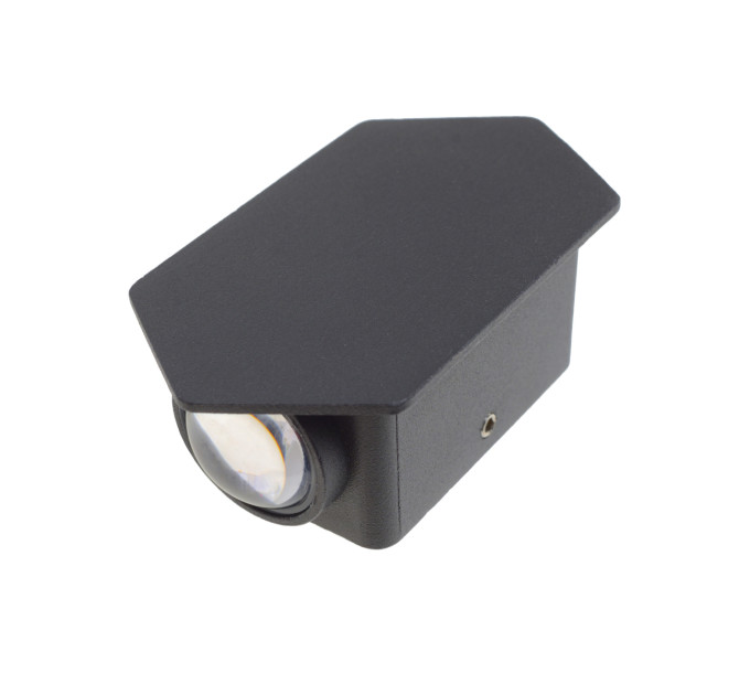 Подсветка фасадная LED 2W NW IP54 BK (AL-605/2)