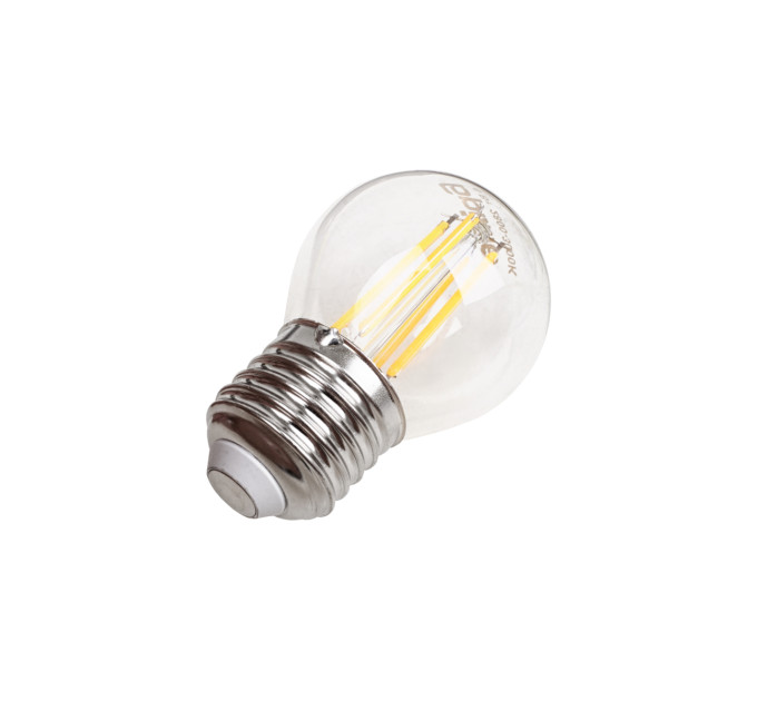 Лампа світлодіодна LED 6W E27 COG WW G45 230V