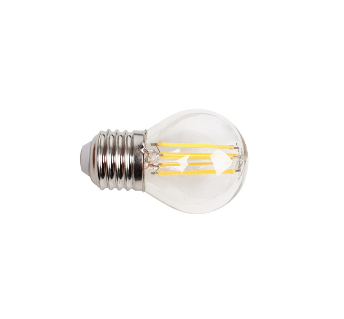 Лампа светодиодная LED 6W E27 COG WW G45 230V