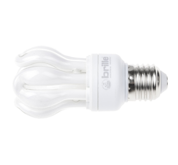 Лампа энергосберегающая E27 PL-4U 9W/827 MICRO LOTUS Brille 220V