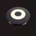 Подсветка фасадная Круг LED 5W WW  IP54 BK (AL-618)
