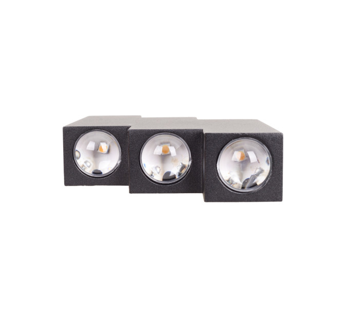 Підсвітка фасадна LED 6W WW IP54 BK (AL-620/6)