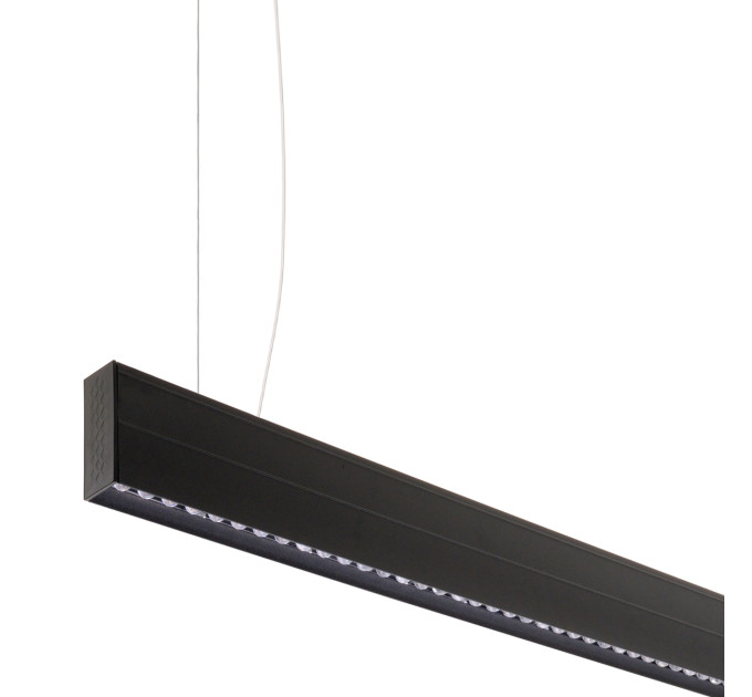 Линейный подвесной светодиодный светильник FLF-65 40W NW BK LED 1,2m