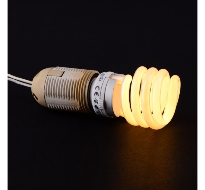 Комплект из двух энергосберегающих ламп PL-SP 12W/864 E27 MIKRO 220V
