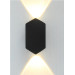 Підсвітка фасадна LED 2W WW IP54 BK (AL-605/2)