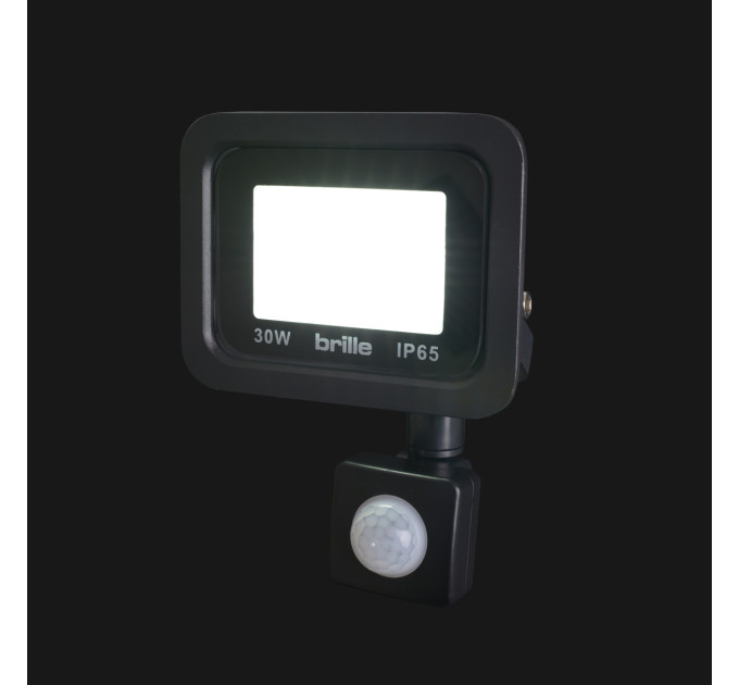 Светодиодный прожектор с датчиком движения HL-19P/30W CW IP65