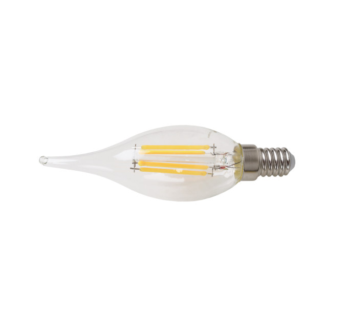 Светодиодная лампа E14 6W WW C35-T COG 220V