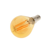 Лампа светодиодная LED 6W Е14 COG WW G45 Amber 220V