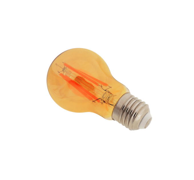 Лампа светодиодная LED 12W E27 COG WW A60 Amber 220V