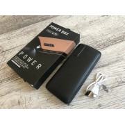 Універсальна мобільна батарея Power Box (повербанк) 20 000mAh, black