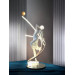 Торшер підлоговий Скульптура богині LED E27 60W NW WH (FLT-60F/2)