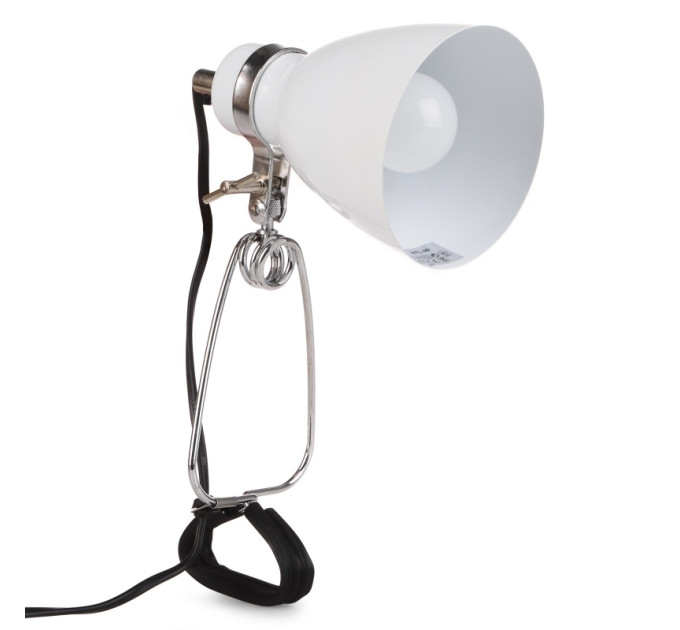 Настольная лампа в современном стиле на прищепке MTL-20 WHITE