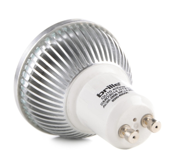 Лампа светодиодная LED 4.2W GU10 WW MR16 CCD 220V