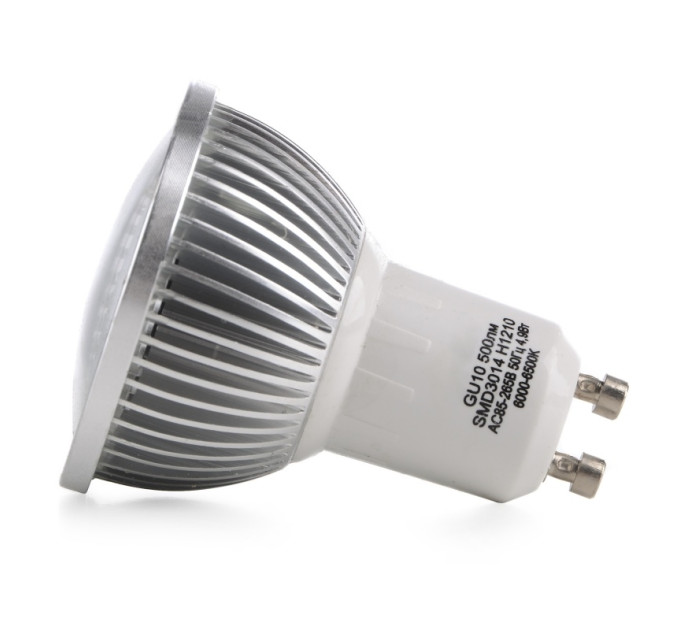 Лампа светодиодная LED 4.9W GU10 WW MR16 CCD 220V CH