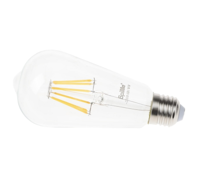 Лампа світлодіодна LED 6W E27 COG WW ST64 220V