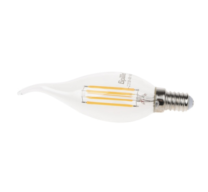 Лампа светодиодная LED E14 4W 4 pcs WW C35-T COG 220V